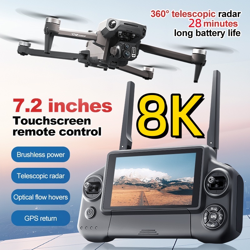 8K 3 Axis Gimbal Brushless 7.2 - Drone Gimbal Case recensione e prezzo
