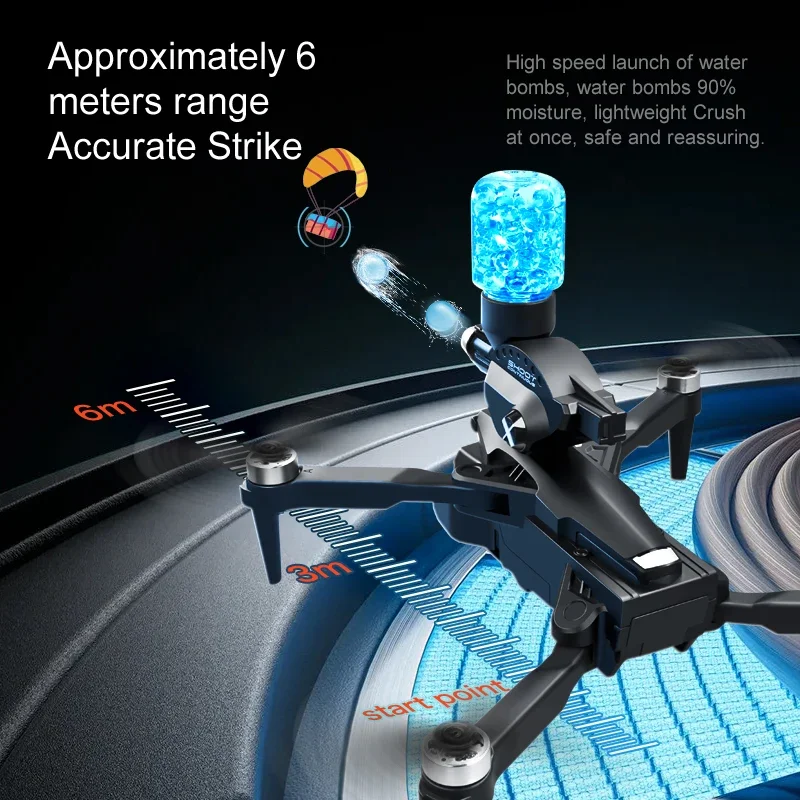 K11MAX Drone with Water Bombs  - Drone Gimbal Mount recensione e prezzo