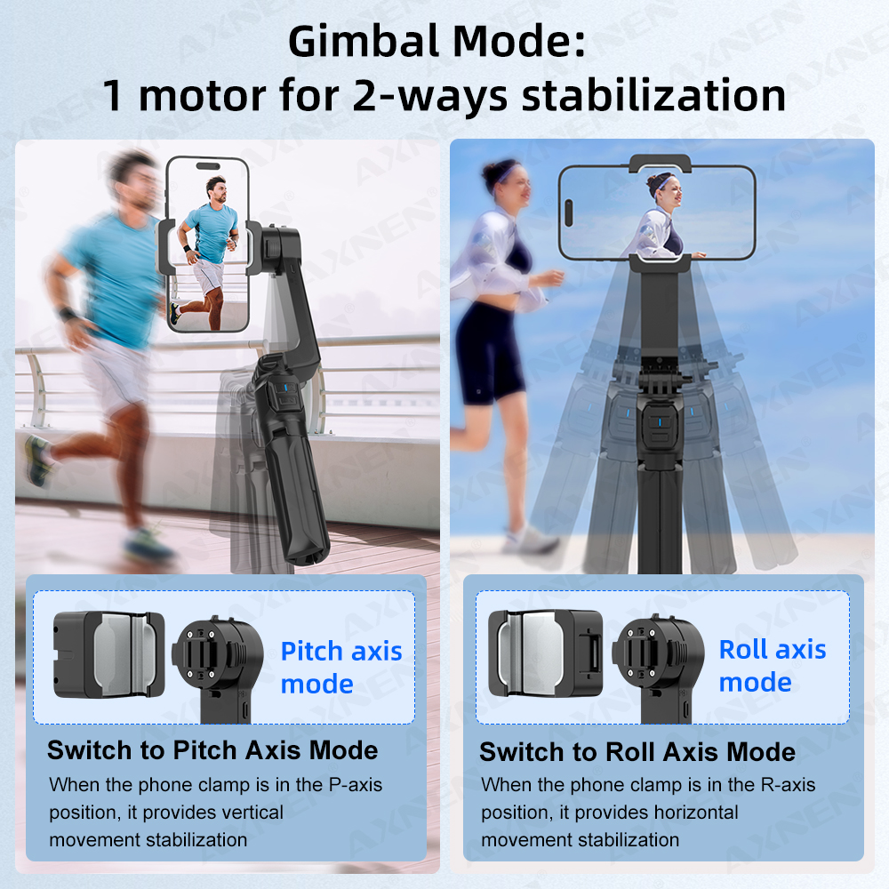 AXNEN HQ2-SE Smartphone Gimbal - Drone Gimbal For Gopro recensione e prezzo