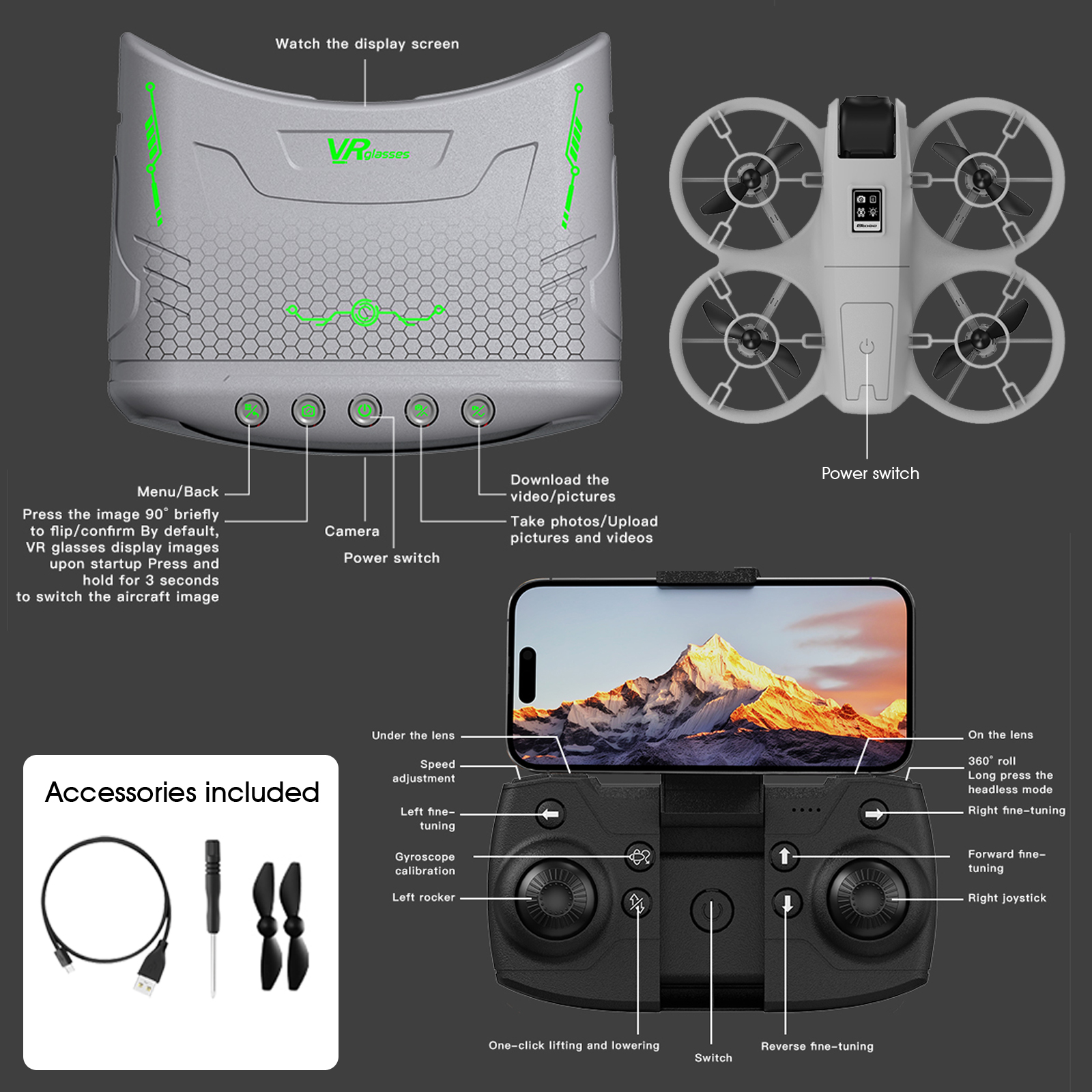 Mini Drone That Is Easy For Be - Drone Gimbal 2 Axis recensione e prezzo