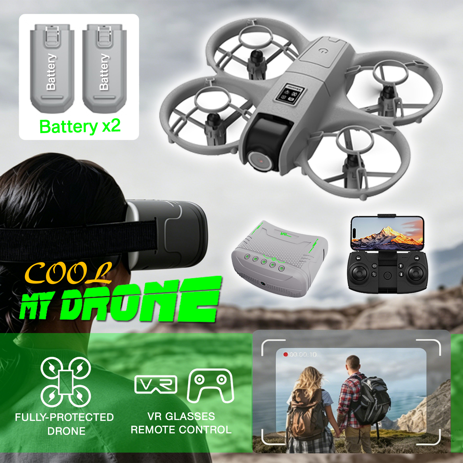 Mini Drone That Is Easy For Be - Drone Gimbal 2 Axis recensione e prezzo