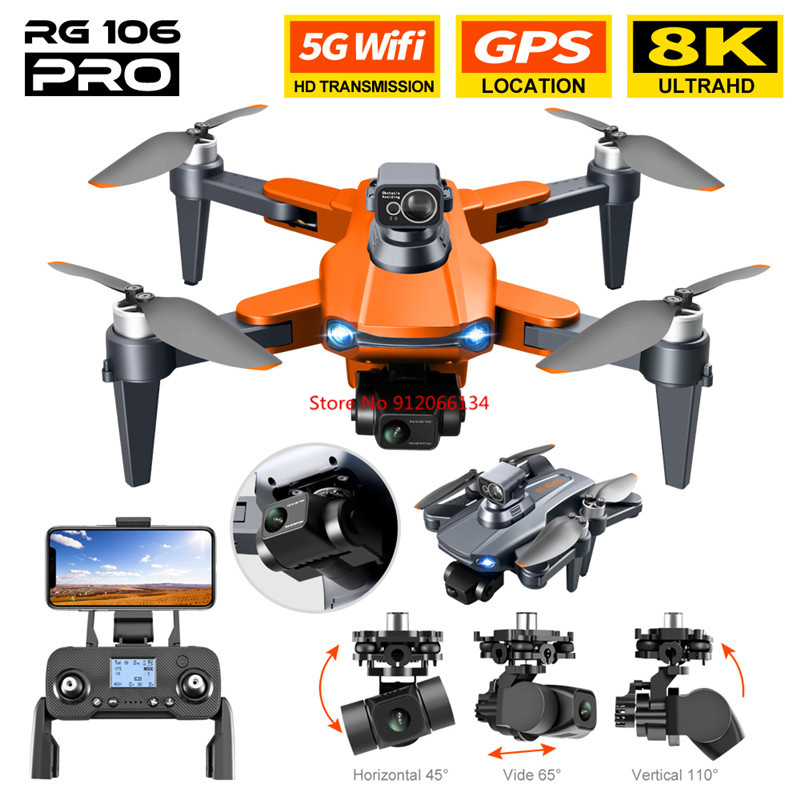 8K ESC Camera GPS Obstacle Avo - Drone Gimbal 3 Axis recensione e prezzo