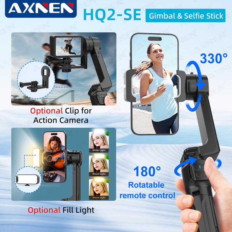 AXNEN HQ2-SE Mobile Phone Stab - Drone Gimbal For Gopro recensione e prezzo