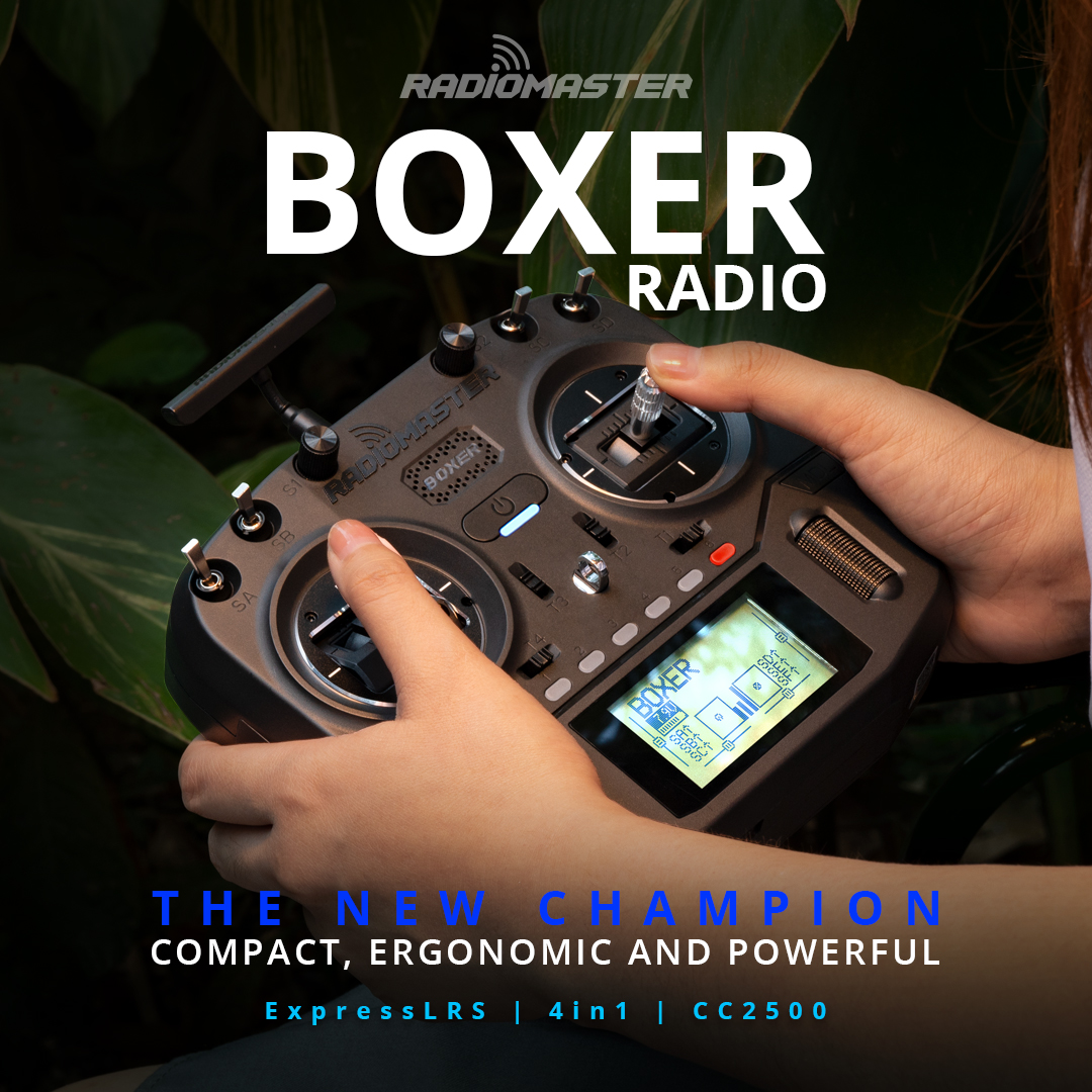 RadioMaster Boxer  2.4G 16ch H - Drone Gimbal Controller recensione e prezzo