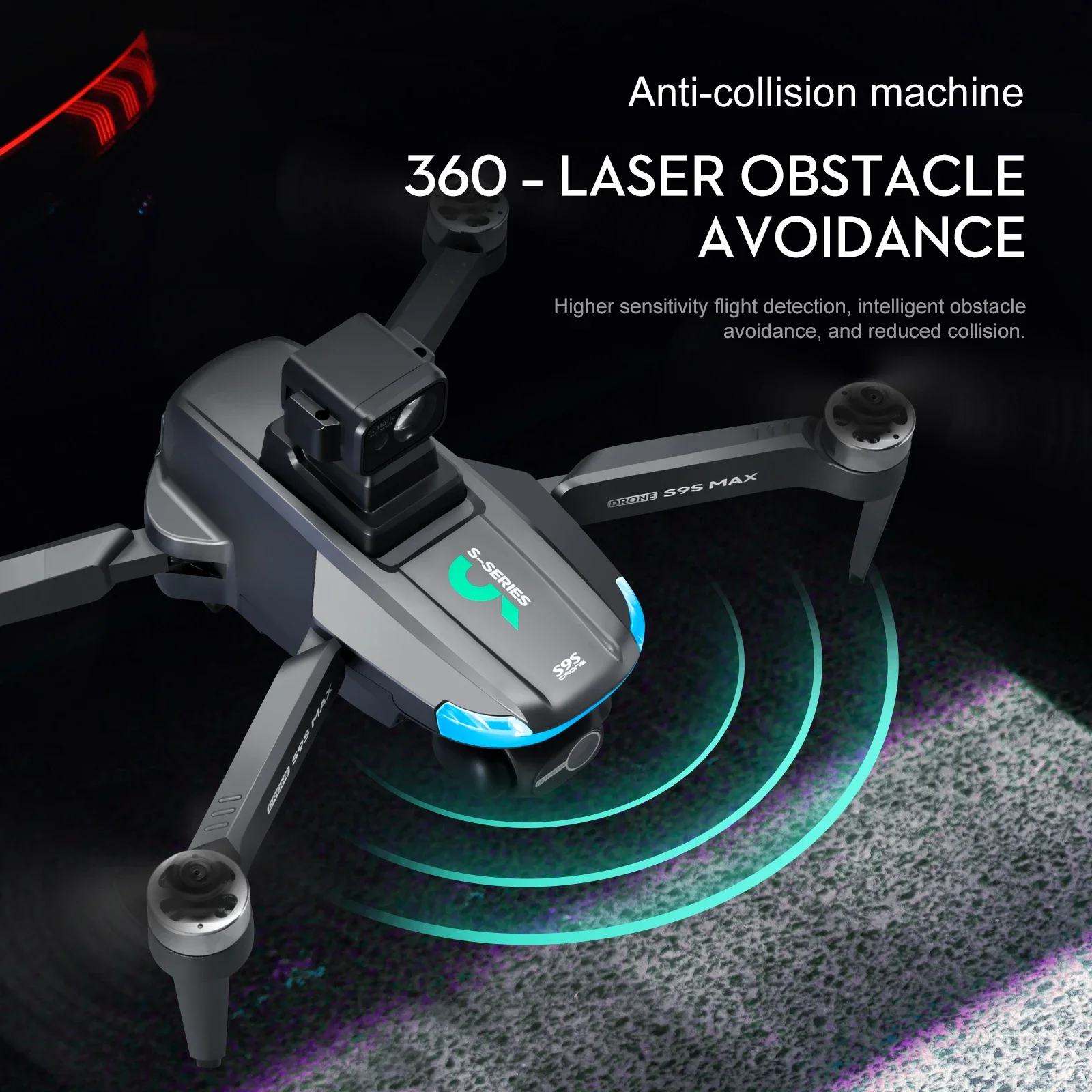 NEW S9S MAX MINI Drone 4K 2-Ax - Drone Gimbal 2 Axis recensione e prezzo