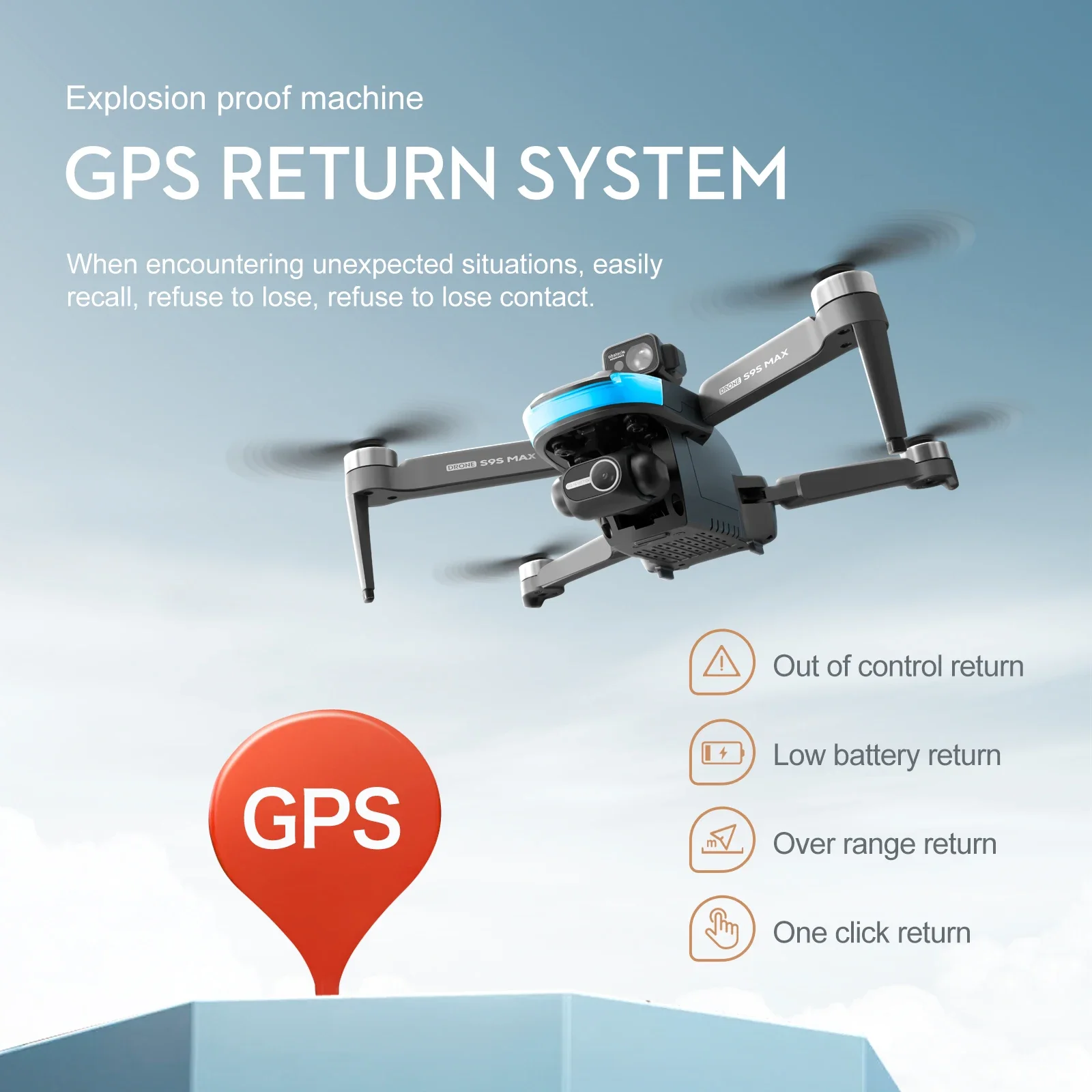 NEW S9S MAX MINI Drone 4K 2-Ax - Drone Gimbal 2 Axis recensione e prezzo