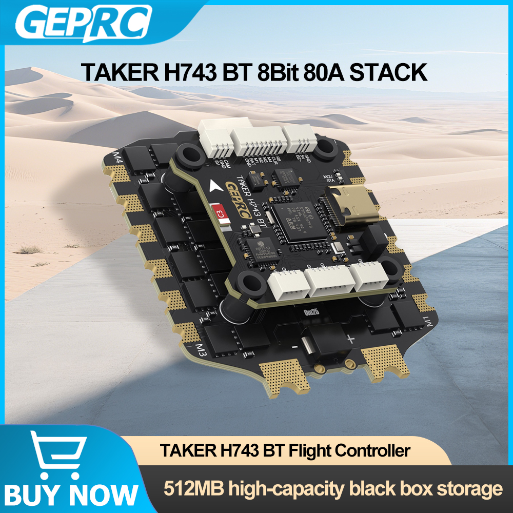 GEPRC TAKER H743 BT 8Bit 80A S - Drone Gimbal Controller recensione e prezzo