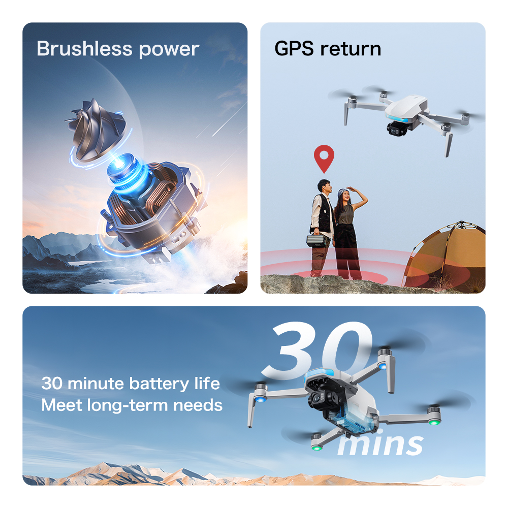 S-X1 MAX GPS Drone with 3-Axis - Drone Gimbal 3 Axis recensione e prezzo