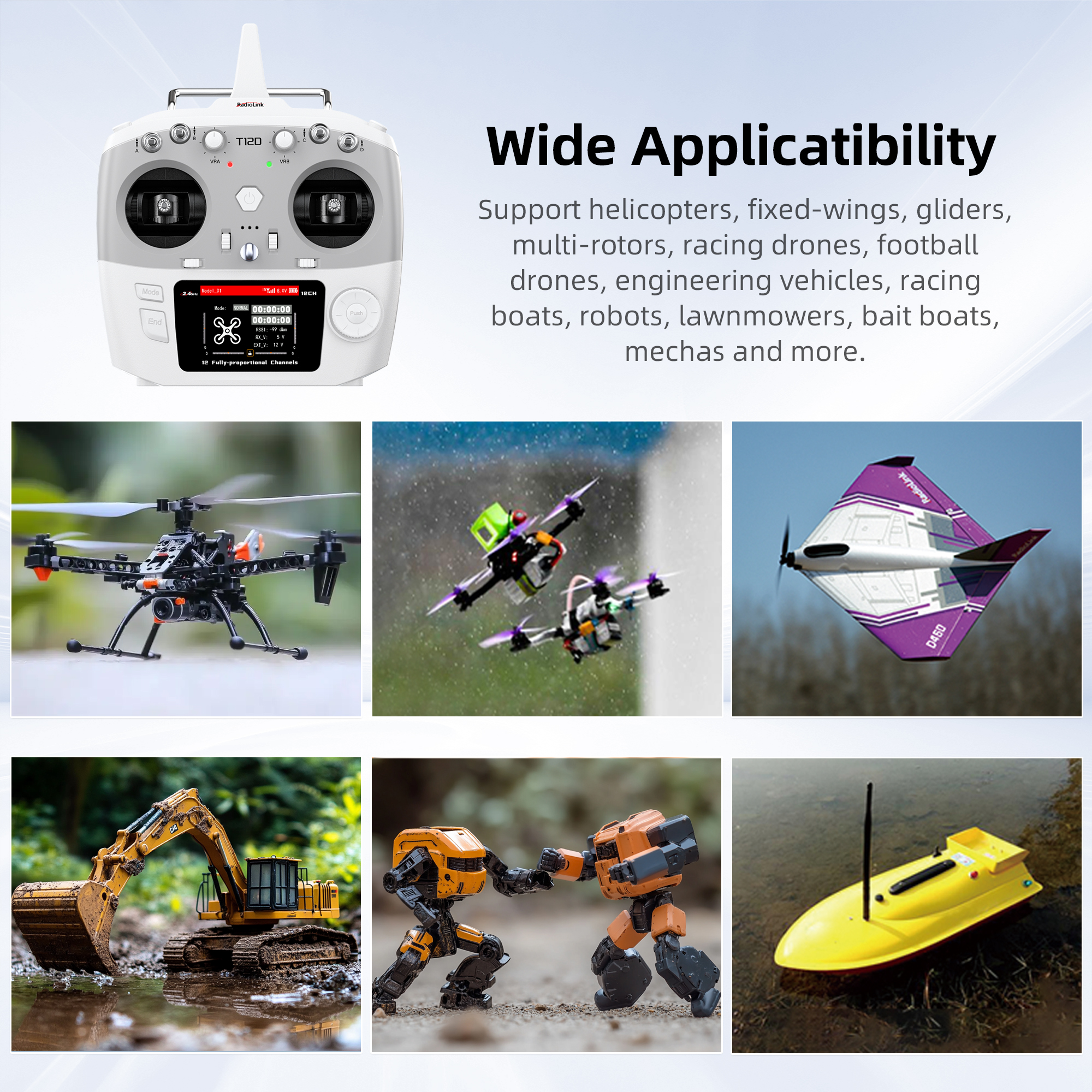 Radiolink T12D ELRS 12 Channel - Drone Gimbal Controller recensione e prezzo