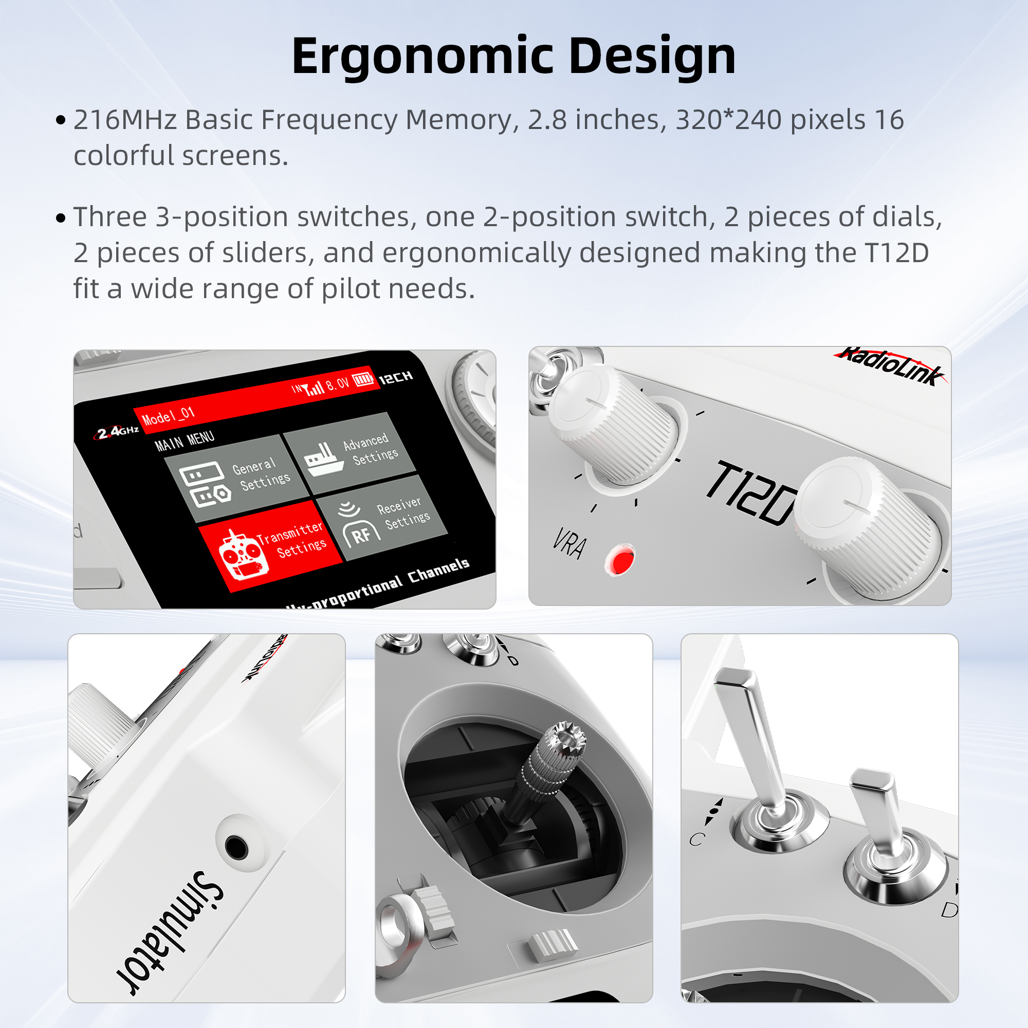 Radiolink T12D ELRS 12 Channel - Drone Gimbal Controller recensione e prezzo