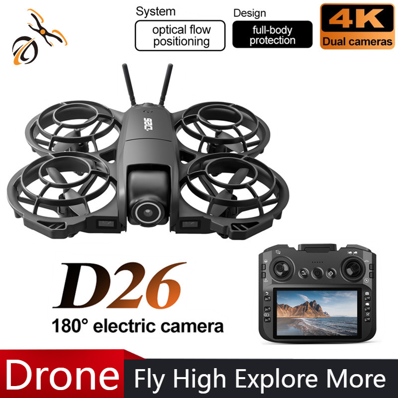 D26 Drone 4K Aerial HD 180° Ca - Drone Gimbal 2 Axis recensione e prezzo