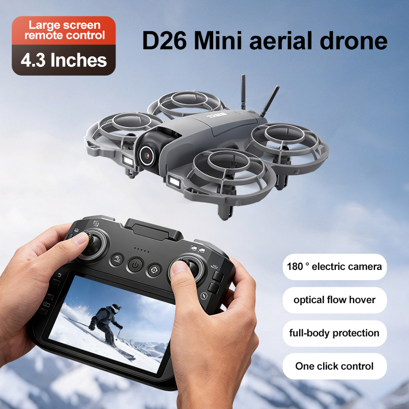 D26 Drone 4K Aerial HD 180° Ca - Drone Gimbal 2 Axis recensione e prezzo
