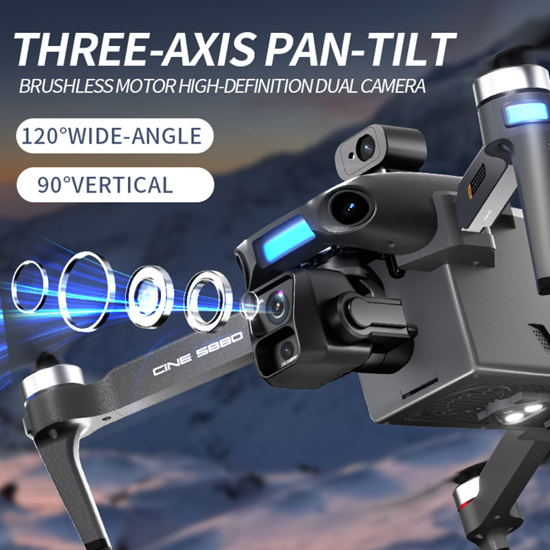2026 New 8K Dual Camera Drone  - Drone Gimbal Mount recensione e prezzo