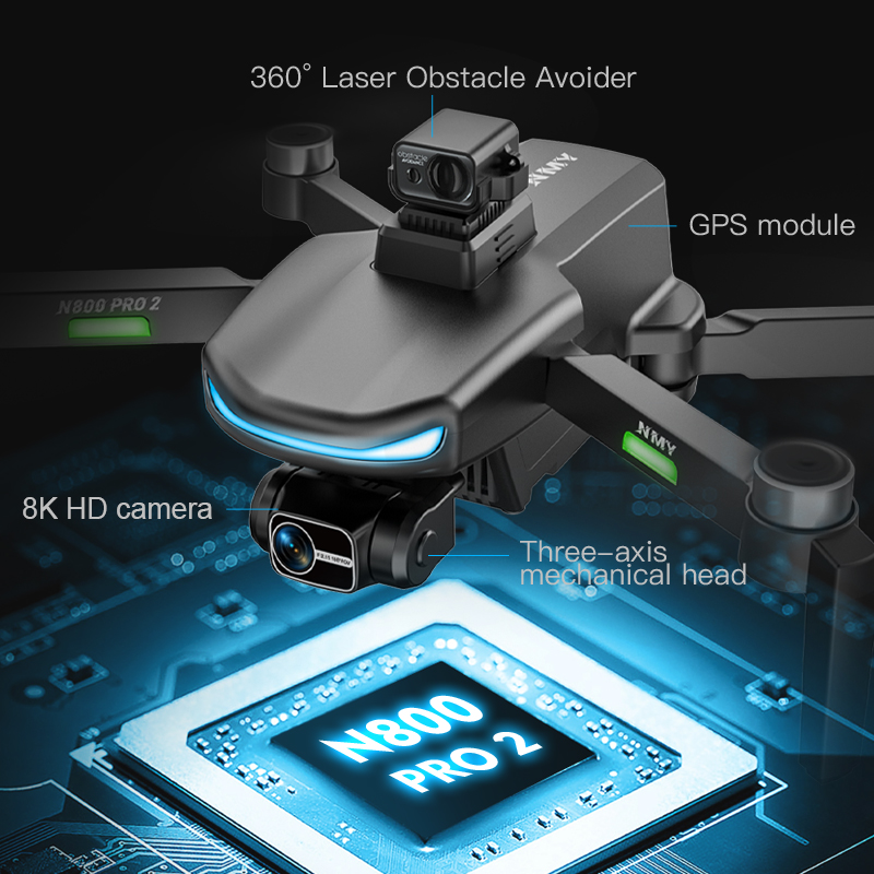 N800 PRO 2 GPS Drone Professio - Drone Gimbal 2 Axis recensione e prezzo