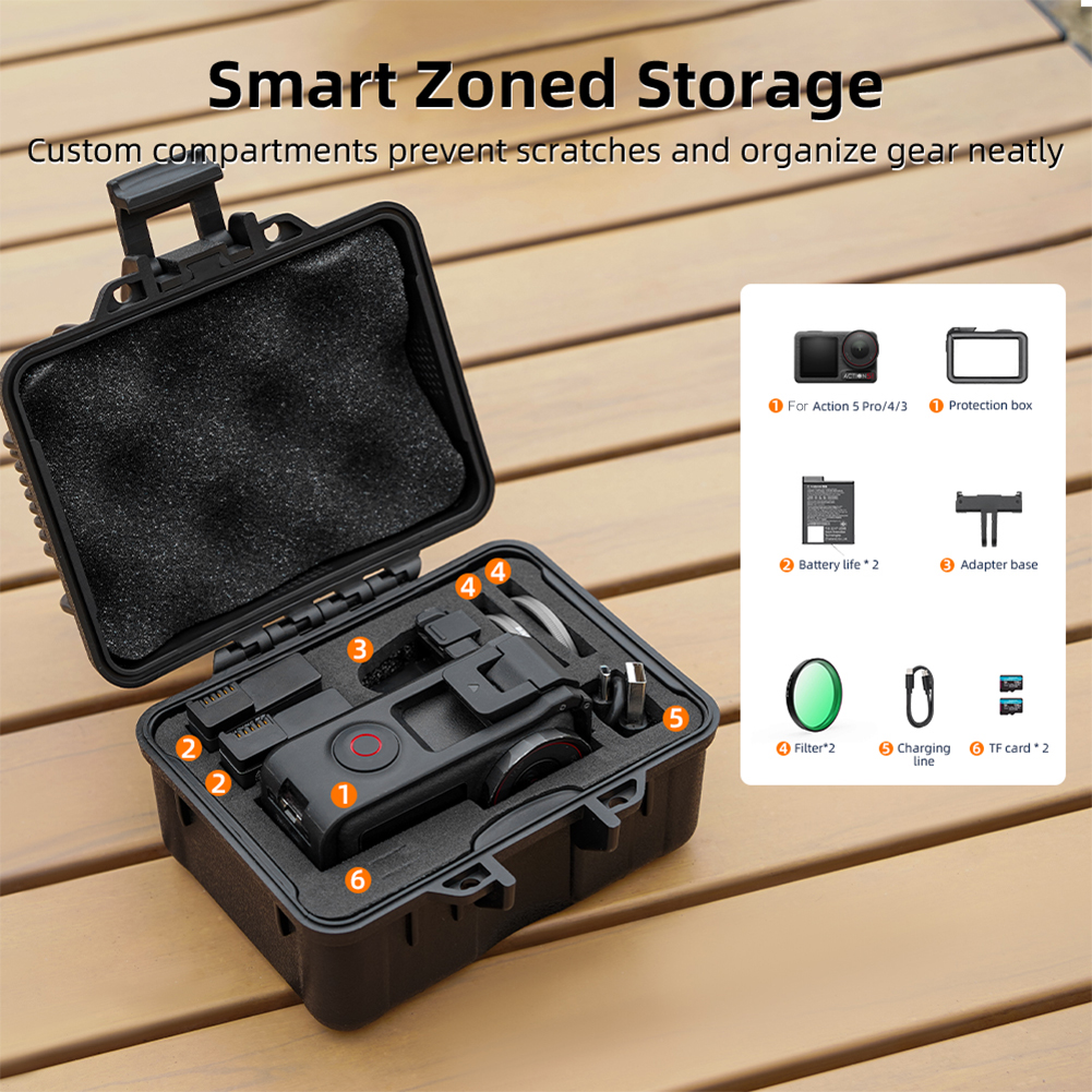Hard Case Waterproof Box for D - Drone Gimbal Case recensione e prezzo