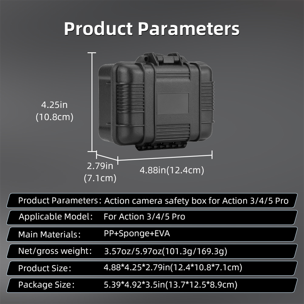 Hard Case Waterproof Box for D - Drone Gimbal Case recensione e prezzo