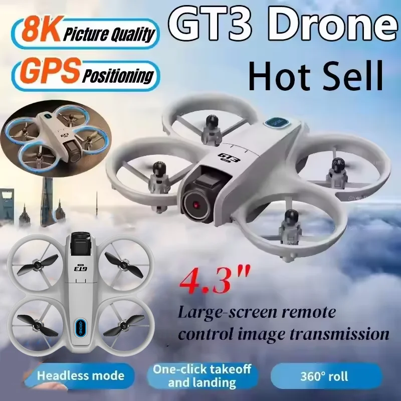 GT3 Drone 8K HD Dual Cameras G - Drone Gimbal Mount recensione e prezzo
