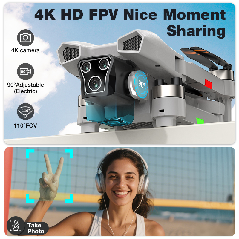 NEW Hot L017 Pro Drone Brushle - Drone Gimbal Mount recensione e prezzo