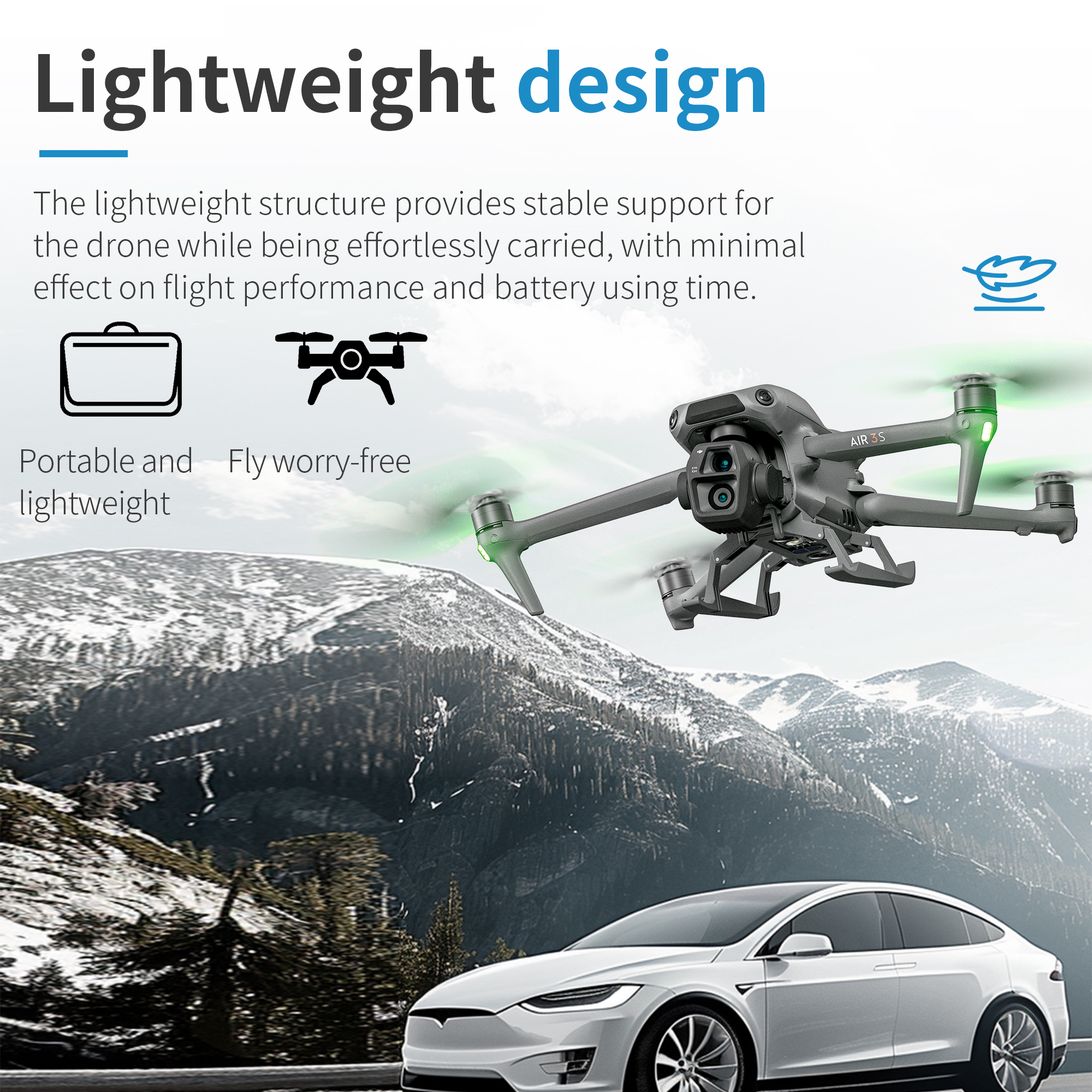STARTRC for DJI AIR 3S drone l - Drone Gimbal Mount recensione e prezzo